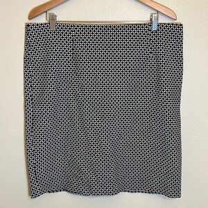 J. Jill Ponte Office Skirt Plus Size XL Tall